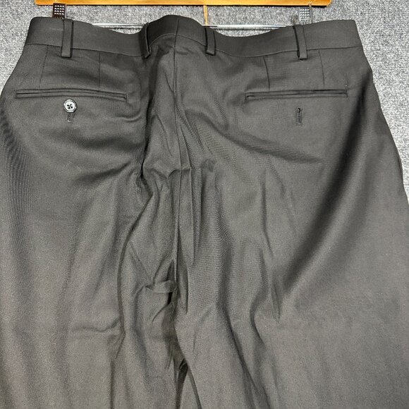 Lauren Ralph Lauren Black Label Pants Mens 36 Black Stretch Straight Leg Pockets - Picture 6 of 6